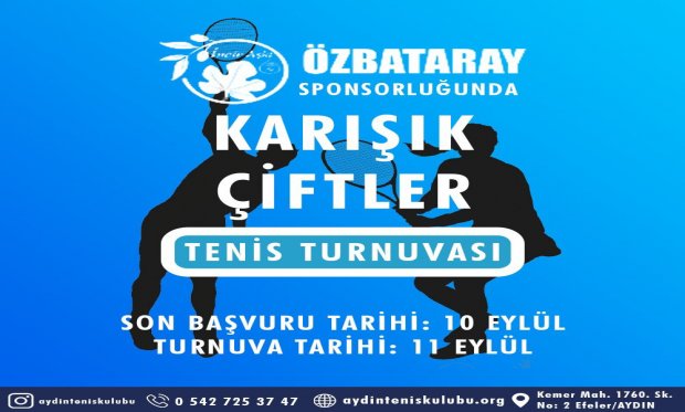 2023 Özbataray Karışık Çiftler Turnuvası