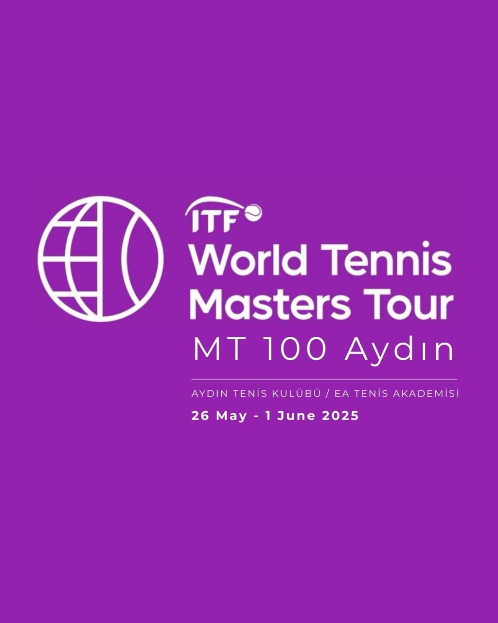 AYDIN'da ilk Uluslararası Tenis Turnuvası : ITF World Tennis Masters Tour MT100 AYDIN/TURKIYE