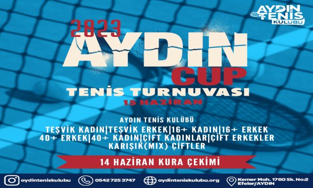 AYDIN Cup'2023 Tenis Turnuvası