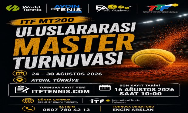 2026 ITF MT200 / Uluslararası Master Turnuvası başladı..